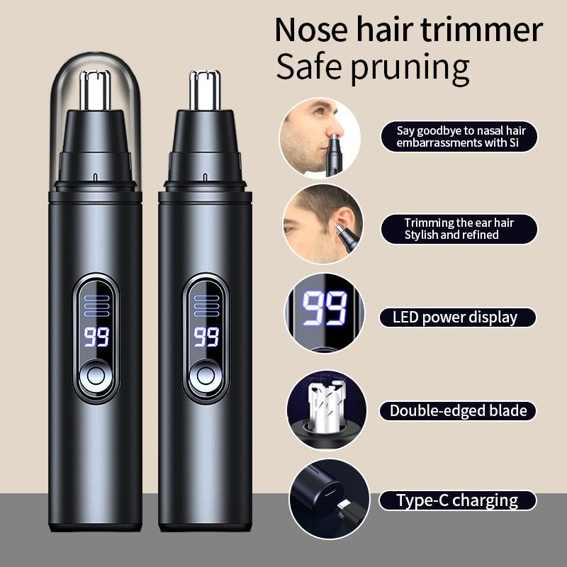 Men'S Grooming Salon - Mini recortador de pelo de nariz