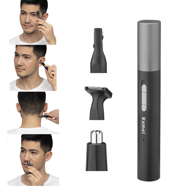 Men'S Grooming Clippers - Recortadora de Vello Nasal Recargable Kemei