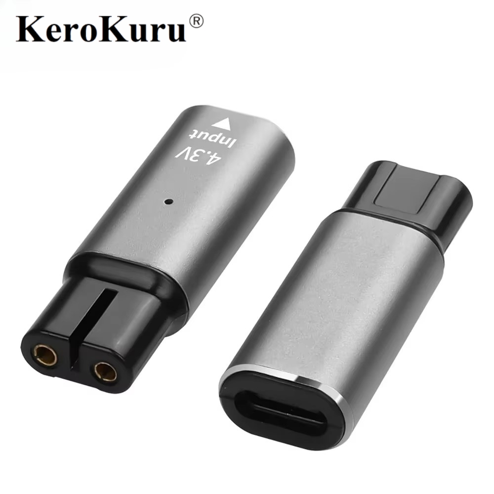 Men'S Face Grooming - Adaptador de Carga Kerokuru 4.3V Tipo-C