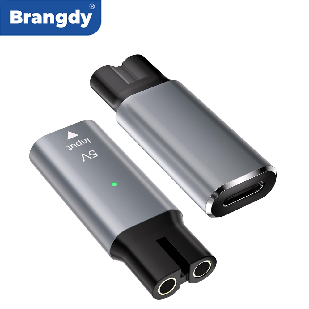 Men'S Face Grooming - Brangdy-Adaptador de afeitadora tipo C de