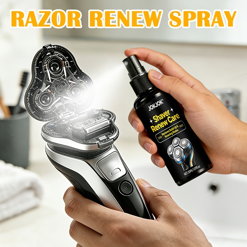 Men'S Grooming Clippers - Spray Renovador para Afeitadora Eléctrica 30ML,