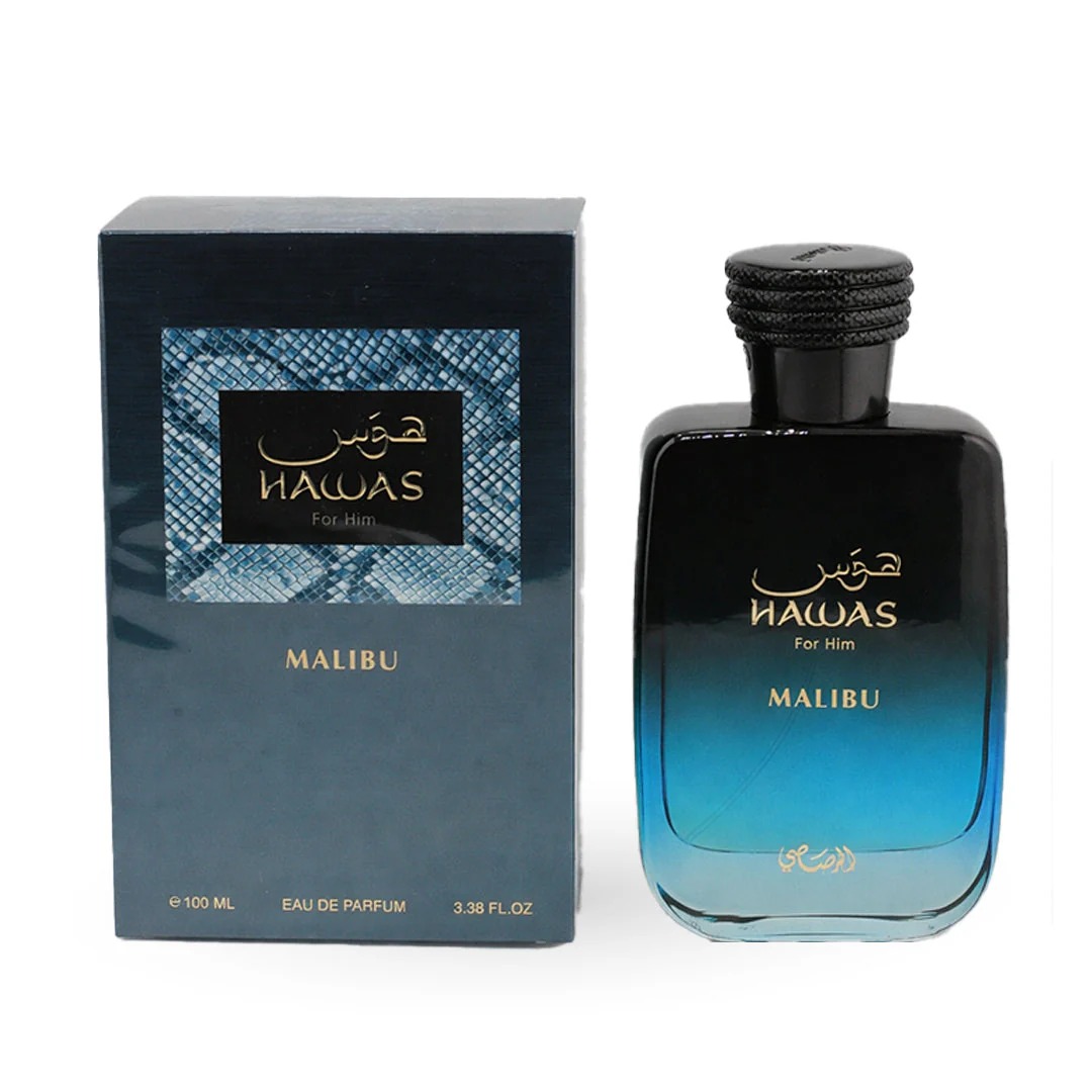 Rasasi Hawas Malibu For Him ED - Cologne Spray Bottle reseña y precio