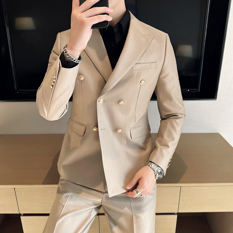 Chaqueta de Esmoquin Cruzada p - Men'S Grooming Club reseña y precio