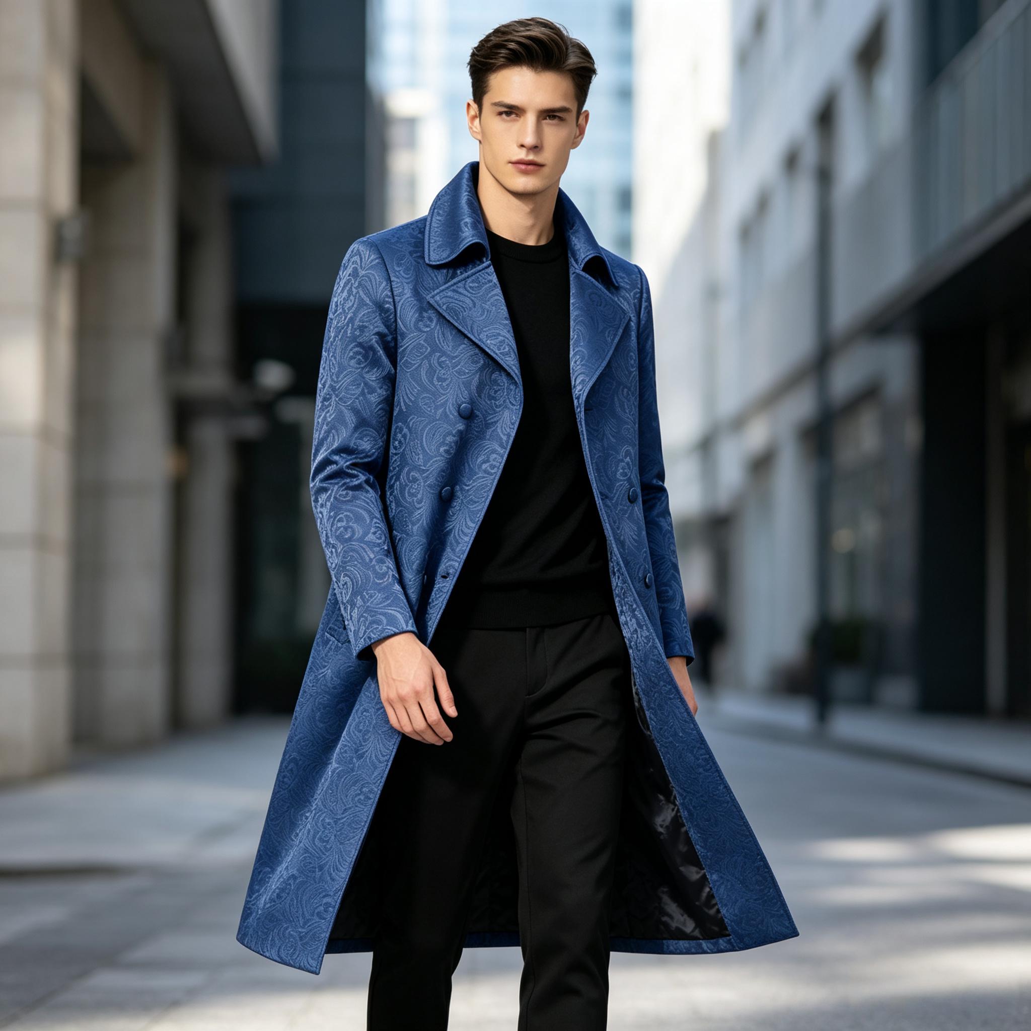 Abrigo largo de lujo para homb - Men'S Grooming Club reseña y precio