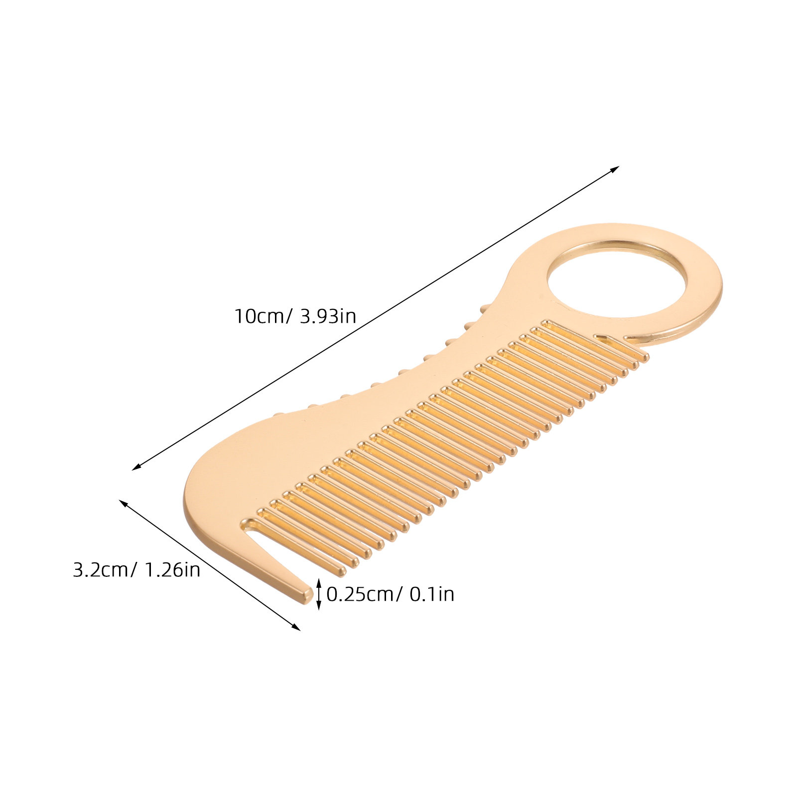 Mini peine de bolsillo para ho - Comb Fine Tooth reseña y precio